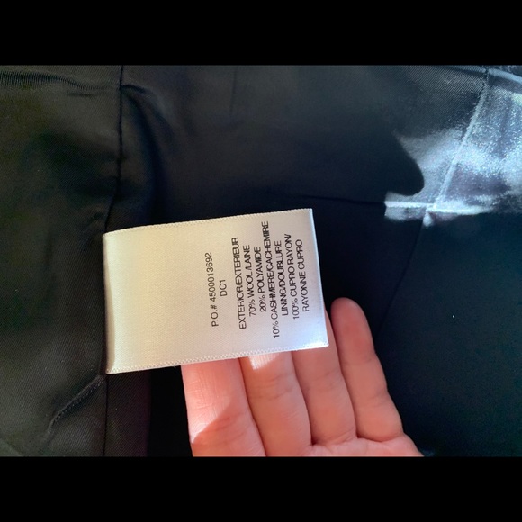 Babaton wool peacoat - Size XXS - Picture 8 of 10